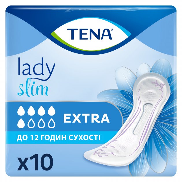 Урологічні прокладки TENA Lady Slim Extra 10 шт